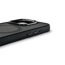 Madingas dėklas, suderinamas su „MagSafe“, skirtas „iPhone 17 Pro Max“ – juodas