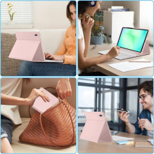 Tech-Protect SC Pen Case for Samsung Galaxy Tab A9+ / A11+ Plus 11.0 X210 / X215 / X216 / X230 / X235 / X236 - Pink