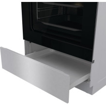 Gorenje GECS6C70XC viryklė Laisvai pastatoma viryklė Elektrinė kaitlentė su spirale Nerūdijančio plieno A Gorenje GECS6C70XC viryklė Laisvai pastatoma viryklė Elektrinė kaitlentė su spirale Nerūdijančio plieno A