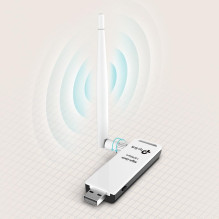 WRL ADAPTER 150MBPS USB HIGH / GAIN TL-WN722N TP-LINK
