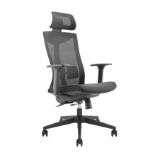 Office chair with head and...