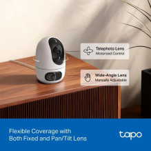 WRL CAMERA PAN / TILT / DUAL TAPO C245D TP-LINK