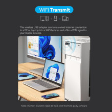 WRL ADAPTERIS USB 2.4G / 5G WI-FI / KDSB0 VENTION