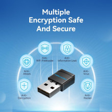 WRL ADAPTERIS USB 2.4G / 5G WI-FI / KDSB0 VENTION