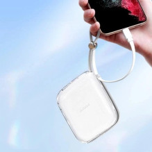 External battery Joyroom 'JR-L005' white 10000mAh 12W (PD / QC3.0) + integrated Lightning cable