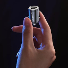 Car charger Dudao 'R3MAX' black 48W (1xPD / QC3.0)