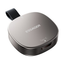 Wireless charger Essager 'Moon' black 15W (Apple Watch)