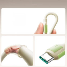USB Cable Joyroom 'S-A53' beige 'Type-C' 120cm