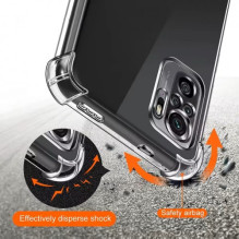 Dėklas 'Antishock Clear TPU' 1.5mm skirtas Xiaomi 15 Ultra skaidrus