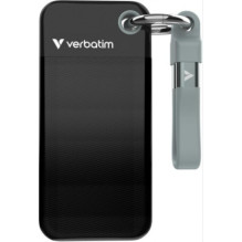 Verbatim Pocket SSD 1TB External USB-C 3.2 Black / Grey