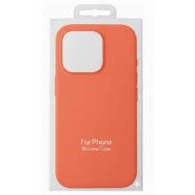Dėklas "TM MagSafe Silicone" skirtas iPhone 13 / Peach /