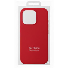 Dėklas "TM MagSafe Silicone" skirtas iPhone 13 Pro / Strawberry /