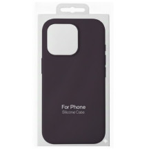 Dėklas "TM MagSafe Silicone" skirtas iPhone 14 / Elderberry /