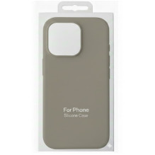Dėklas "TM MagSafe Silicone" skirtas iPhone 15 Pro Max / Clay /