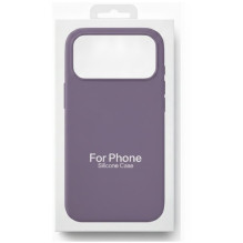 Dėklas "TM MagSafe Silicone" skirtas iPhone 17 / Fog Purple /