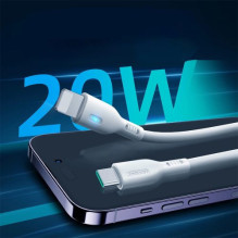 USB Cable Joyroom "A13" white "Type-C / Lightning 200cm (up to 20W) USB Cable Joyroom "A13" white "Type-C / Lightning 200cm (up to 20W)