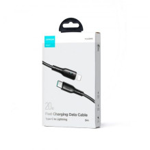 USB Kabelis Joyroom "A13" juodas "Type-C / Lightning" 200cm (iki 20W) USB Kabelis Joyroom "A13" juodas "Type-C / Lightning" 200cm (iki 20W)