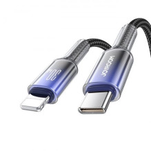 USB laidas Joyroom "S-A42" juodas "Type-C / Lightning" 120 cm (iki 30W) USB laidas Joyroom "S-A42" juodas "Type-C / Lightning" 120 cm (iki 30W)