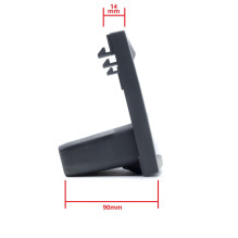 1DIN radio frame Opel Astra 2004-2010