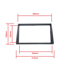 Radijo rėmas 2 DIN Opel Astra 2001-2005 m Radijo rėmas 2 DIN Opel Astra 2001-2005 m