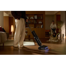 Dulkių siurblys, ROBOROCK, F25 Ultra, Sausas ir drėgnas valymas, Elektrinė šluostė, Juoda, Be maišelio, Baterijos, Siurb