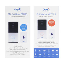 Smart video intercom package PNI SafeHome PT710B WiFi HD, P2P and Sticky Pad Flag included Smart video intercom package PNI SafeHome PT710B WiFi HD, P2P and Sticky Pad Flag included