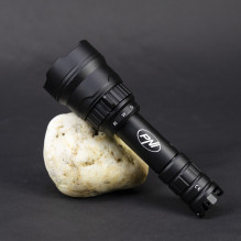 PNI Adventure F300 flashlight package with 3-color LED, white, red, green, max. 10W, IPX6 and Sticky Pad Flag included