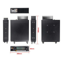 PNI Jopix AT-5555N II mėgėjų radijo stoties paketas, AM, FM, SSB ir lipni vėliavėlė komplekte