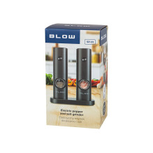 Electric salt and pepper grinder with window BLOW SP-01