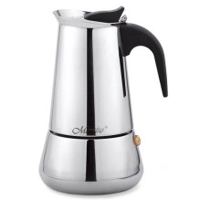 Feel-Maestro MR1660-200 manual coffee maker Pod coffee maker 0.2 L Chrome Feel-Maestro MR1660-200 manual coffee maker Pod coffee maker 0.2 L Chrome