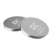 Žaliųjų elementų lizdinė plokštelė, 10x ličio baterijų CR2025 3V 160mAh, mygtukinis