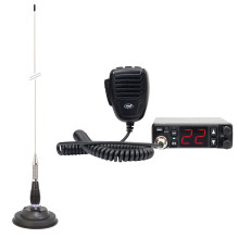 PNI Escort HP 5500 CB radio station and CB PNI ML100 antenna, length 100 cm, with magnetic base included