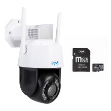 Package PNI House IP575 5MP WiFi video surveillance camera with IP + PNI 128GB MicroSD memory card with SD adapter Package PNI House IP575 5MP WiFi video surveillance camera with IP + PNI 128GB MicroSD memory card with SD adapter