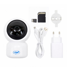 PNI IP390T 1080P video surveillance camera package with PTZ WiFi H264+MicroSD memory card PNI 128GB with SD adapter PNI IP390T 1080P video surveillance camera package with PTZ WiFi H264+MicroSD memory card PNI 128GB with SD adapter