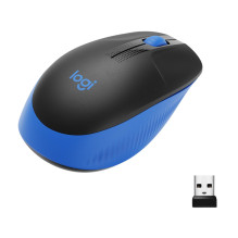 MOUSE USB OPTICAL WRL M190 / BLUE 910-005907 LOGITECH