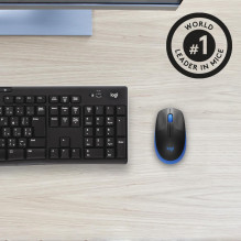 MOUSE USB OPTICAL WRL M190 / BLUE 910-005907 LOGITECH