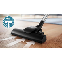 Dulkių siurblys, PHILIPS, Įėjimo galia 800 W, Dulkių talpa 1,3 l, Cilindrinis dulkių siurblys, Valymo tipas: Sausas, Dul