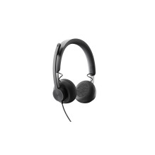 HEADSET ZONE WIRED / DARK GREY 981-000875 LOGITECH