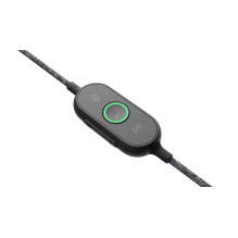 HEADSET ZONE WIRED / DARK GREY 981-000875 LOGITECH