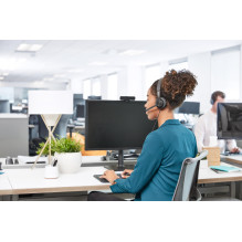 HEADSET ZONE WIRED / DARK GREY 981-000875 LOGITECH