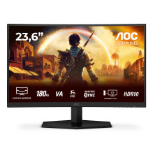 LCD Monitor, AOC, 23.6...