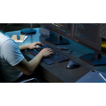 KLAVIATŪRA + PELĖS COMBO MXKEYS S / BLACK 920-011614 LOGITECH