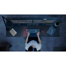 KLAVIATŪRA + PELĖS COMBO MXKEYS S / BLACK 920-011614 LOGITECH