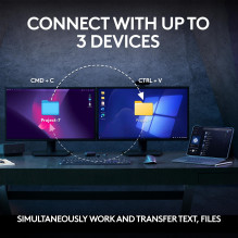 KEYBOARD +MOUSE COMBO MXKEYS S / BLACK 920-011614 LOGITECH