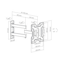 Sbox LCD-423 (23–43 colių / 30 kg / 200 x 200)