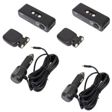 Package of 2 pieces Car camera DVR PNI Voyager S2600 WiFi, 4K Ultra HD, GPS, without display, parking monitoring functio