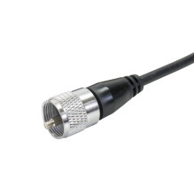 CB PNI Escort HP 5500 radio station kit, 4W, 12V / 24V, ASQ and PNI Extra 40 CB Antenna, SWR 1.0, fiberglass, with magne