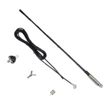 PNI S60 CB antenna, 59 cm, with butterfly, 4m RG58 cable and PNI SWR-300 reflectometer for SWR measurement, black PNI S60 CB antenna, 59 cm, with butterfly, 4m RG58 cable and PNI SWR-300 reflectometer for SWR measurement, black
