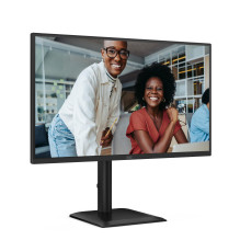 LCD Monitor, AOC, 27 ", 1920 x 1080 pixels, Full HD, Native aspect ratio 16:9, LED, Flat, 27E4U