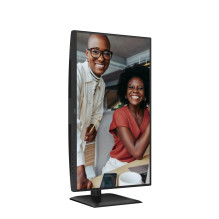 LCD Monitor, AOC, 27 ", 1920 x 1080 pixels, Full HD, Native aspect ratio 16:9, LED, Flat, 27E4U